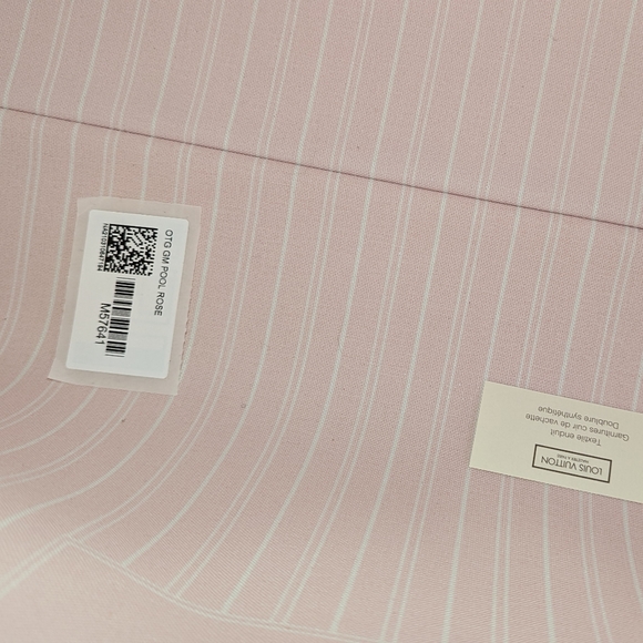 SOLD OUT🎉 Louis Vuitton OTG GM Pink/Yellow New in Box w/ QR Code and reciept - Picture 5 of 16